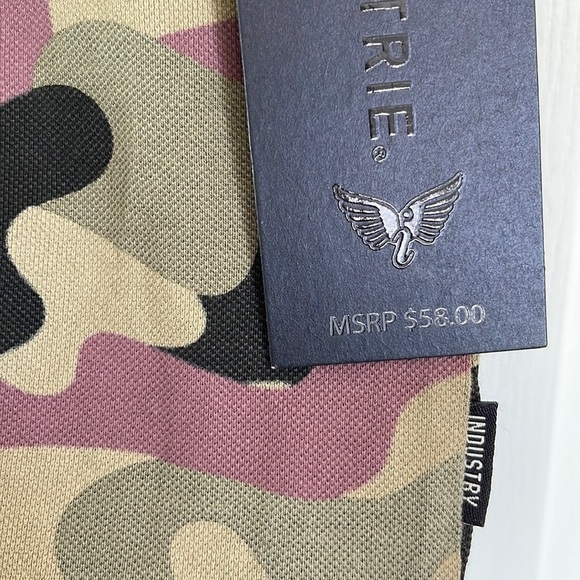 🌟New Mens Industry Camouflage print polo-Small🌟 - Picture 4 of 6